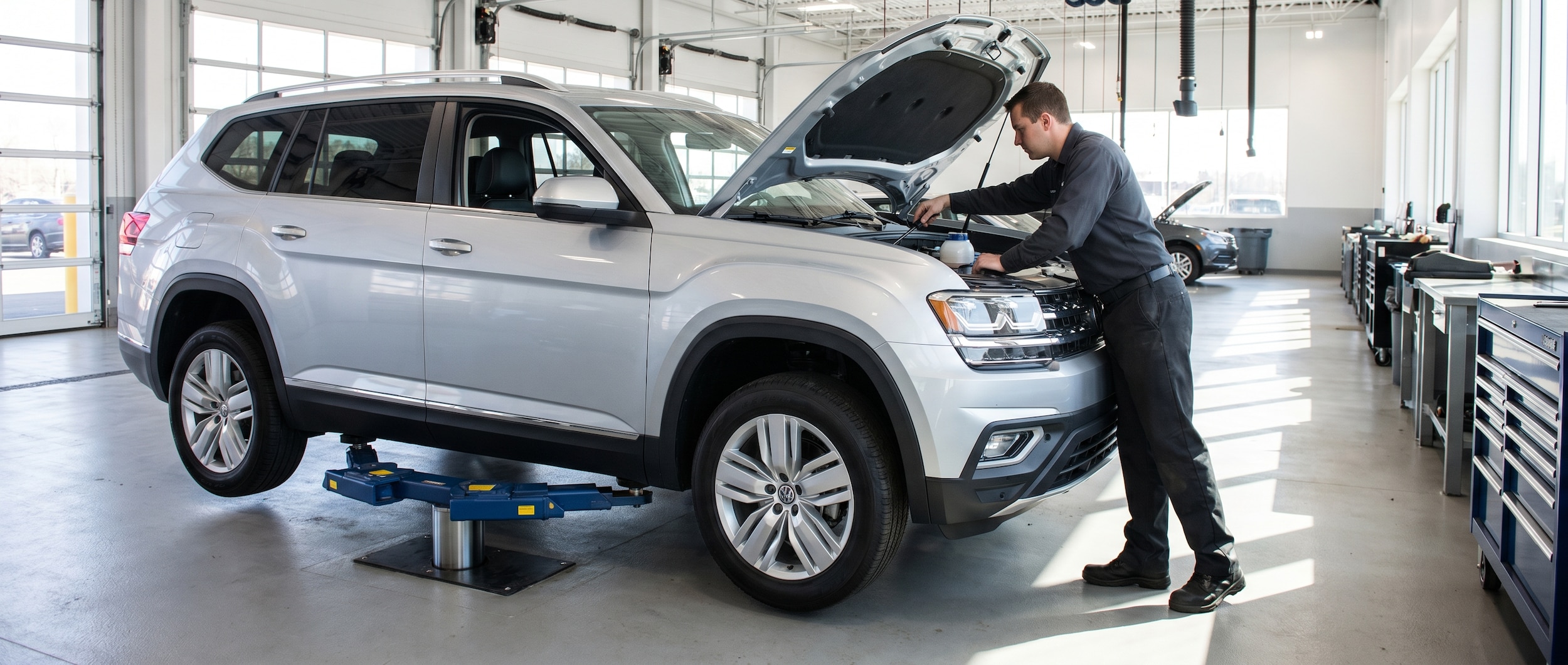 Volkswagen brake fluid service and maintenance in Greenville, SC
