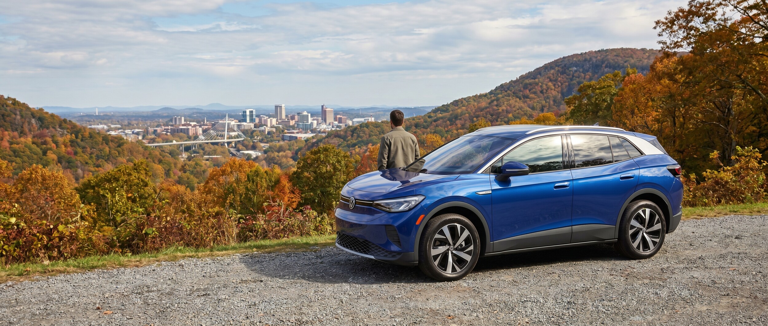 Volkswagen ID.4 electric SUV summer driving range tips Greenville SC
