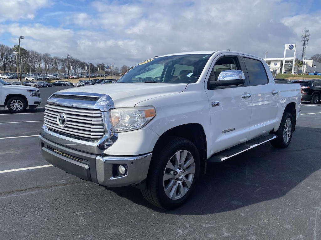 Used 2015 Toyota Tundra 4WD Truck CrewMax 5.7L FFV V8 6-Spd AT LTD (Natl) Crew Cab Pickup