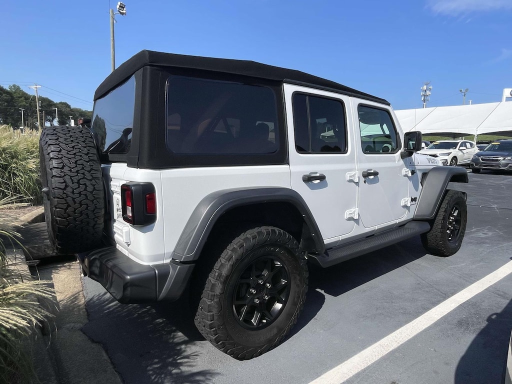 Used 2024 Jeep Wrangler Willys 4x4 Sport Utility