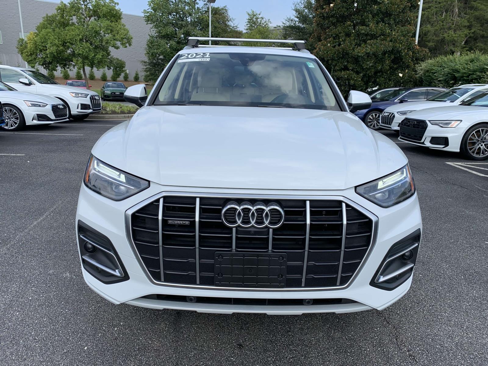 Used 2021 Audi Q5 Premium Plus with VIN WA1BAAFY6M2022985 for sale in Greenville, SC