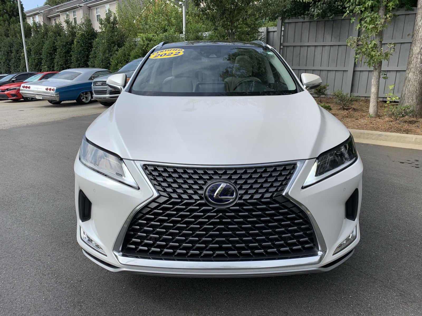 Used 2022 Lexus RX Hybrid 450h with VIN 2T2HGMDA0NC077291 for sale in Greenville, SC