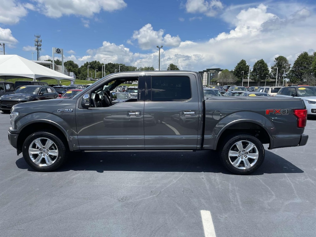 Used 2018 Ford F-150 Platinum 4WD SuperCrew 5.5 Box Crew Cab Pickup