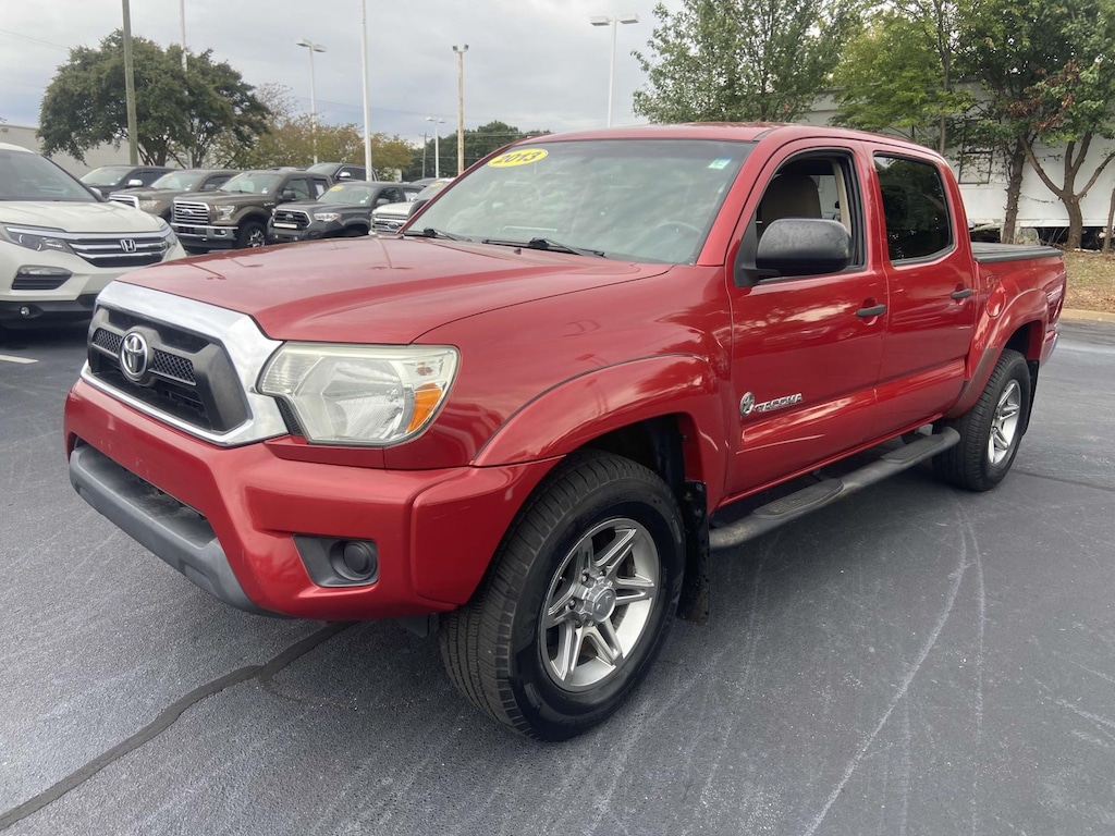 Used 2013 Toyota Tacoma 2WD Double Cab I4 AT PreRunner (Natl) Crew Cab Pickup