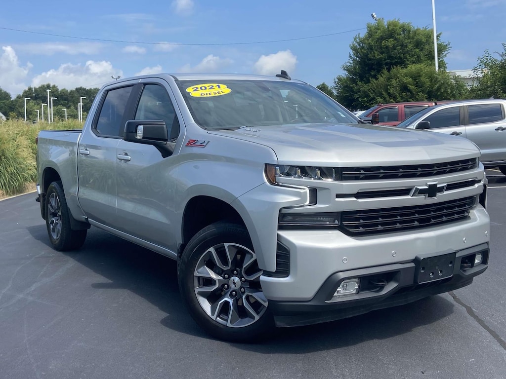 Used 2021 Chevrolet Silverado 1500 4WD Crew Cab 147 RST Crew Cab Pickup