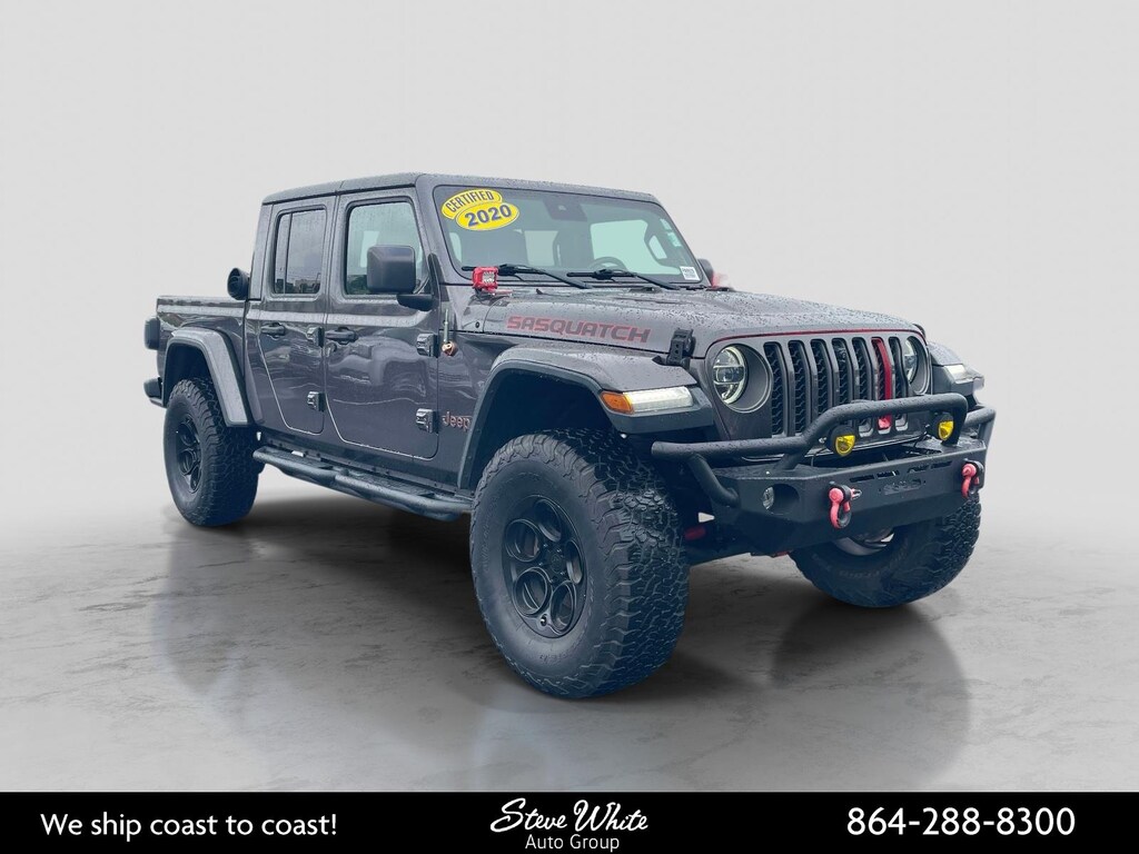 Used 2020 Jeep Gladiator Rubicon 4x4 Crew Cab Pickup