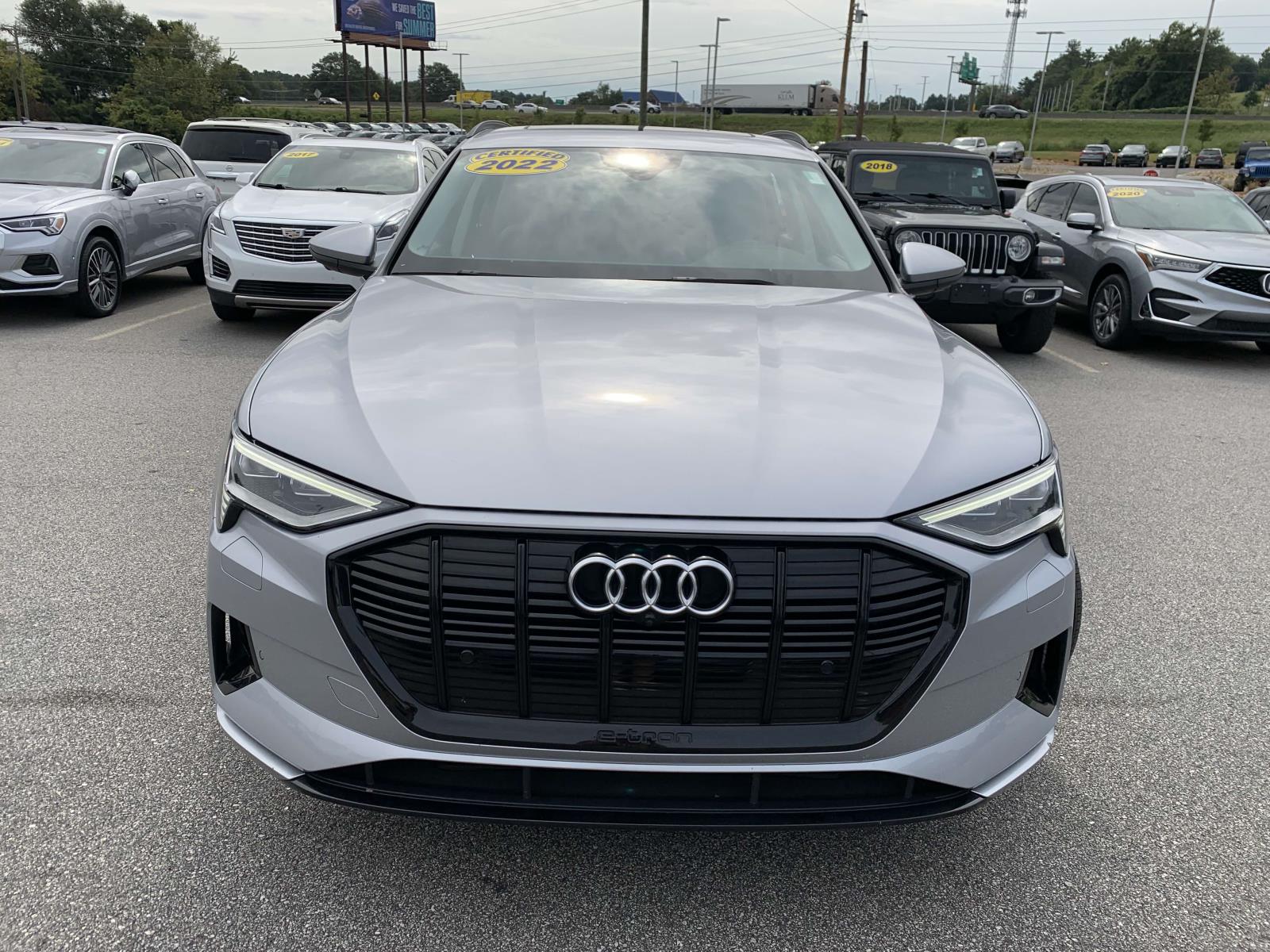 Used 2022 Audi e-tron Premium with VIN WA1AABGEXNB006974 for sale in Greenville, SC