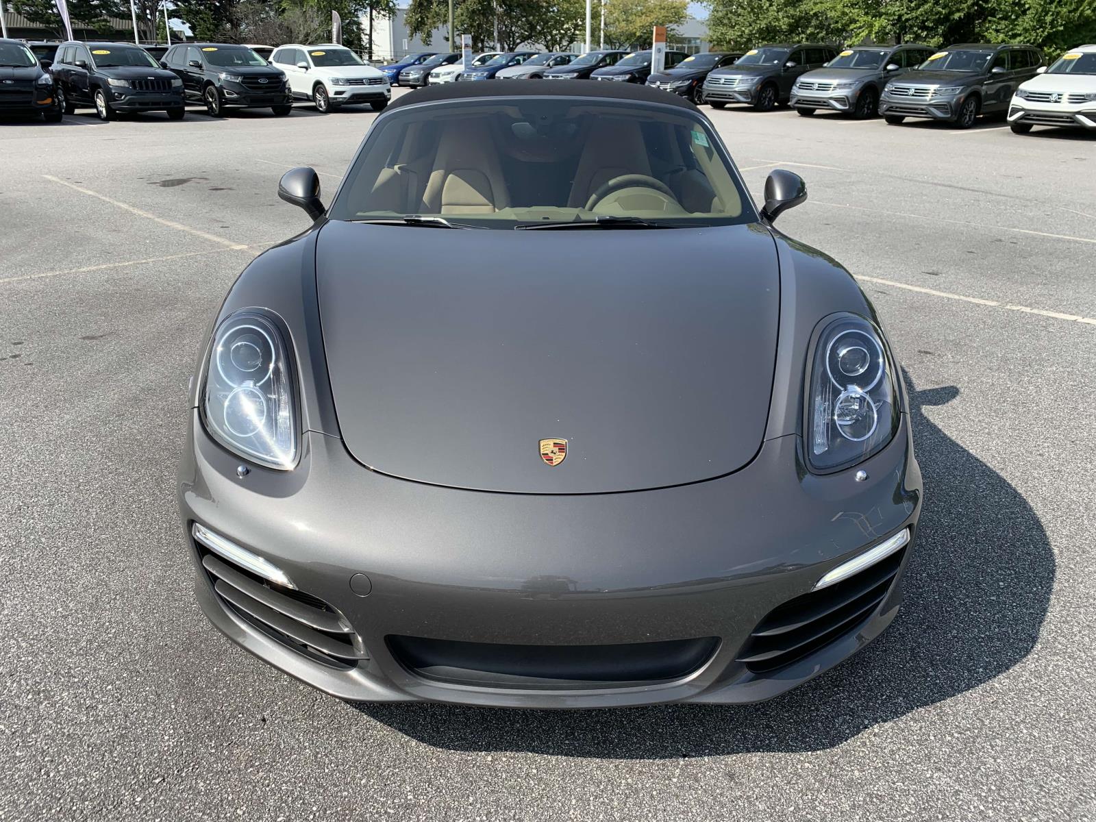 Used 2014 Porsche Boxster Base with VIN WP0CA2A82ES121263 for sale in Greenville, SC