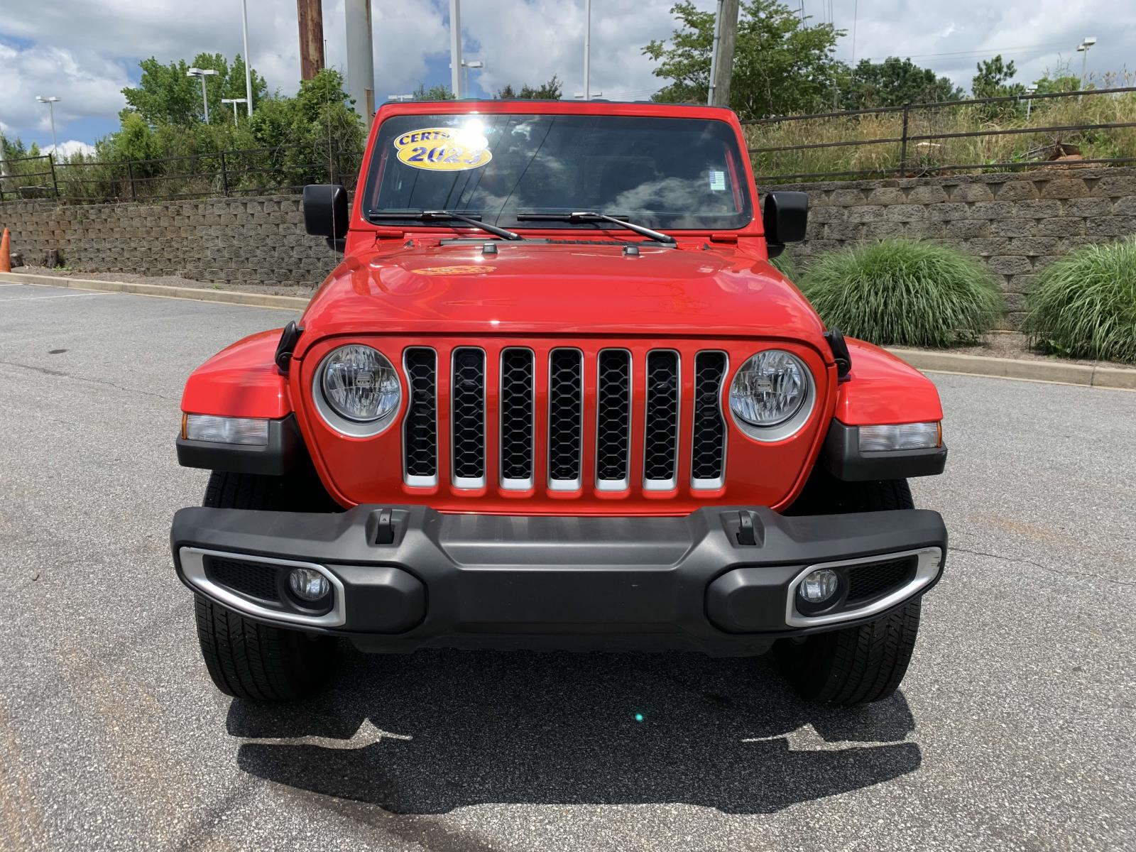 Used 2023 Jeep Gladiator Overland with VIN 1C6HJTFG4PL551828 for sale in Greenville, SC