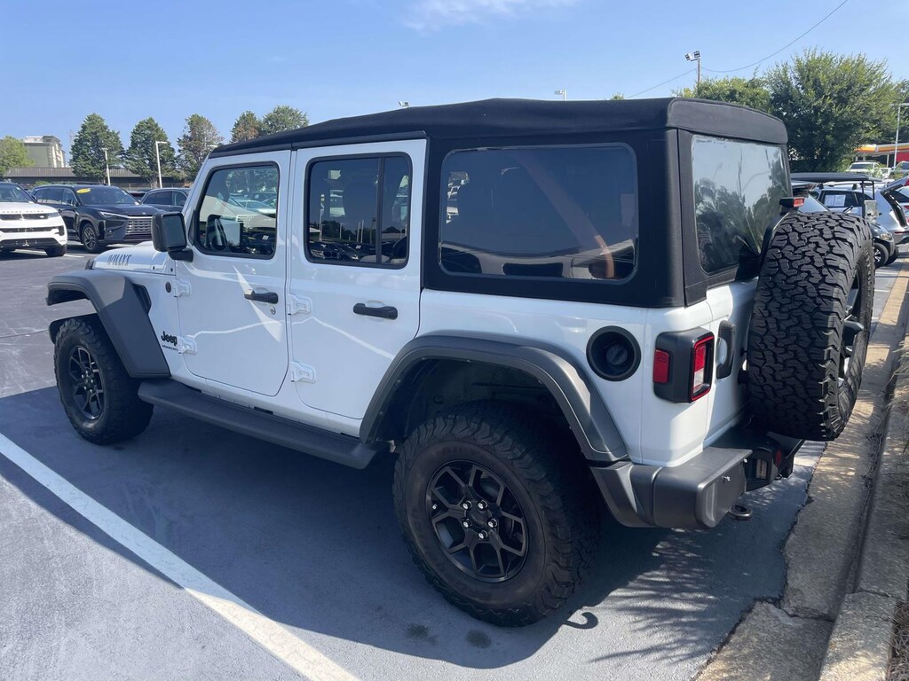 Used 2024 Jeep Wrangler Willys 4x4 Sport Utility
