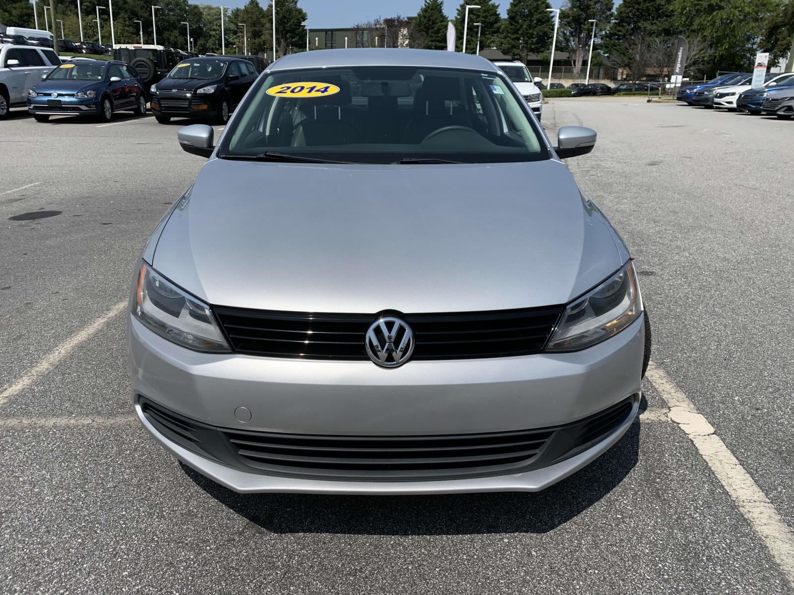 Used 2014 Volkswagen Jetta SE with VIN 3VWD07AJ8EM213460 for sale in Greenville, SC