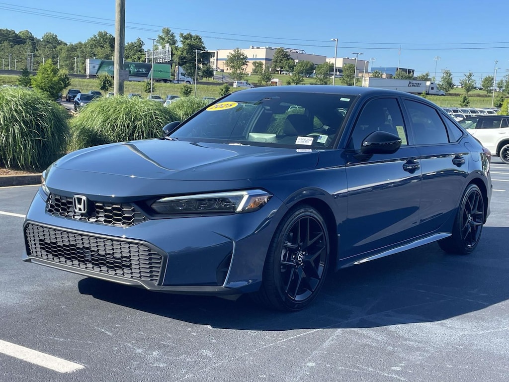 Used 2025 Honda Civic Sedan Sport CVT Car