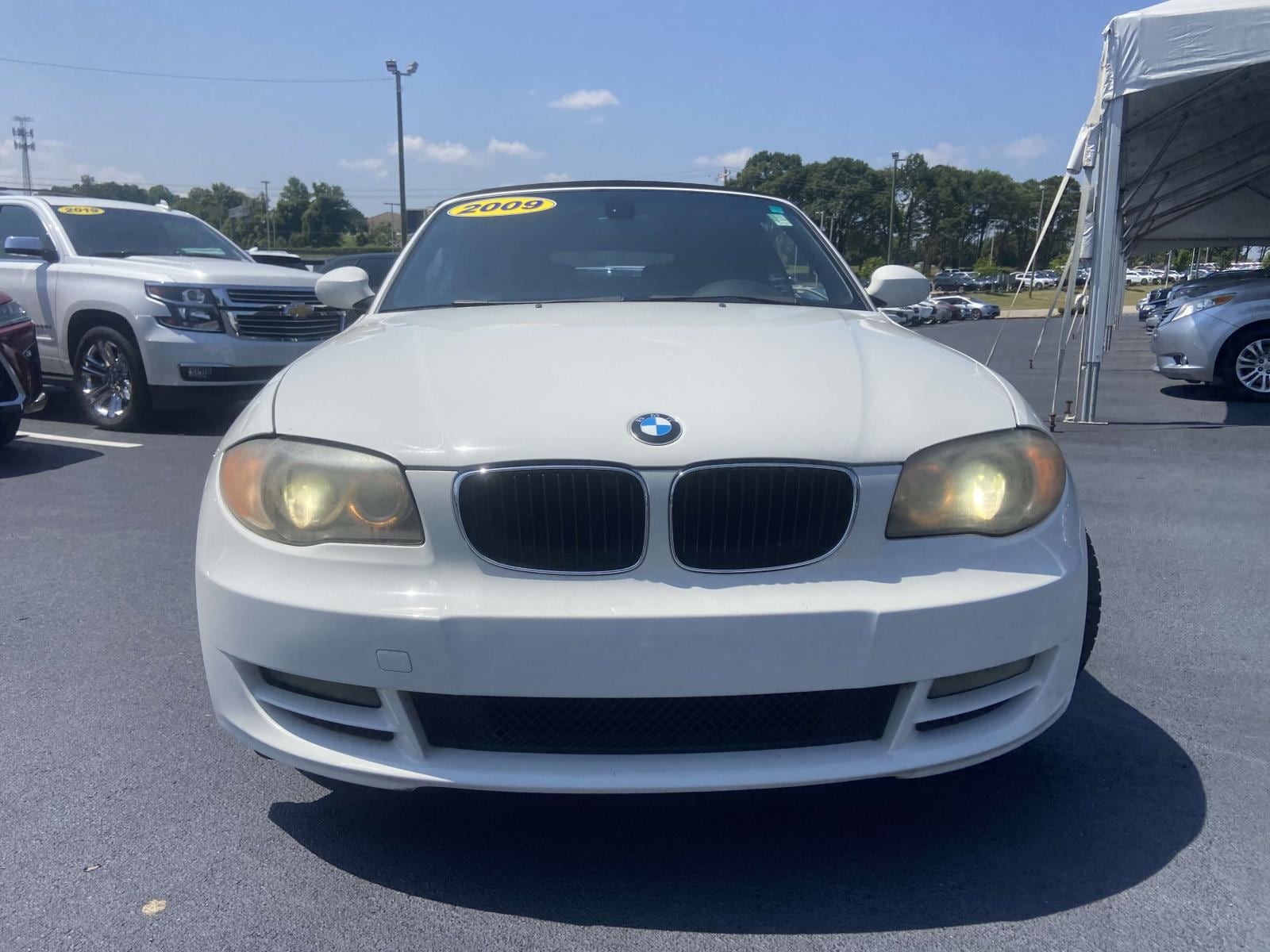 Used 2009 BMW 1 Series 128i with VIN WBAUL73599VJ77166 for sale in Greenville, SC