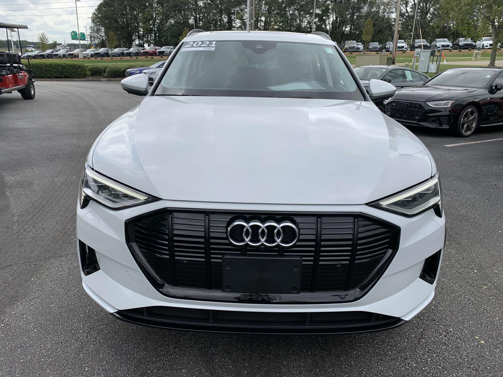 Used 2021 Audi e-tron Premium with VIN WA1AAAGE8MB013267 for sale in Greenville, SC