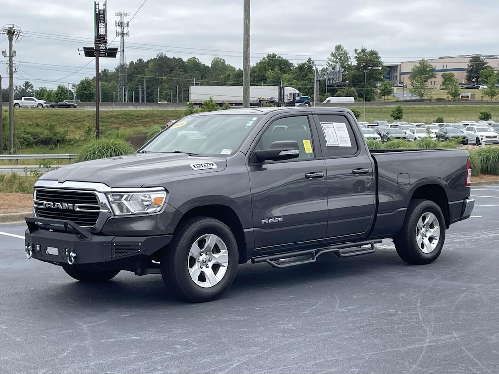 Used 2021 Ram 1500 Big Horn 4x2 Quad Cab 64 Box Crew Cab Pickup