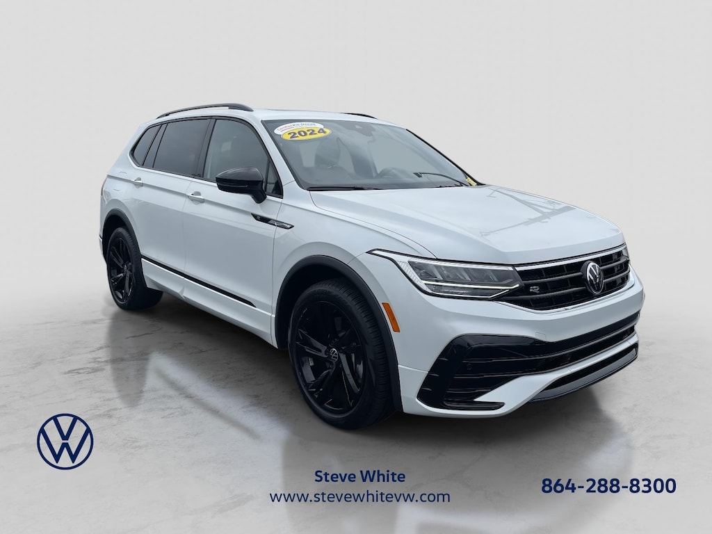 Certified 2024 Volkswagen Tiguan 2.0T SE R-Line Black FWD Sport Utility