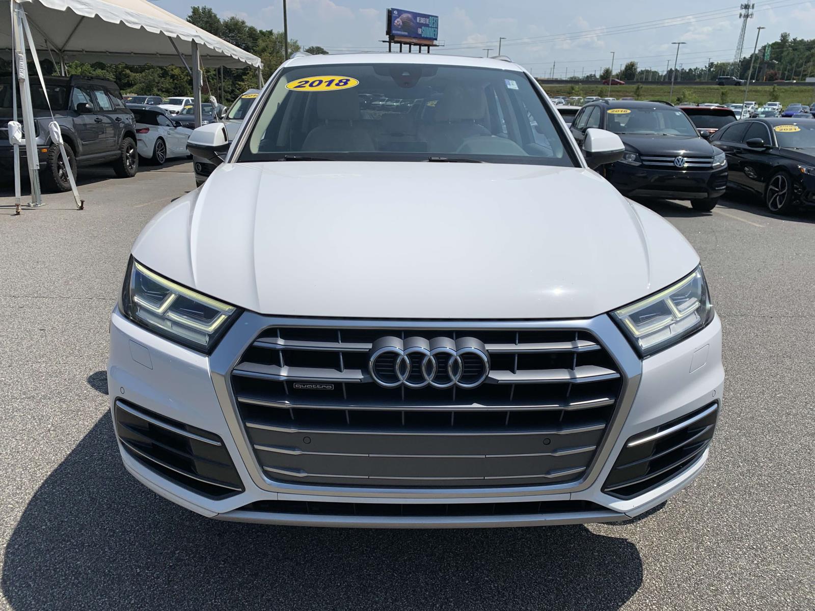 Used 2018 Audi Q5 Premium Plus with VIN WA1BNAFY4J2059095 for sale in Greenville, SC