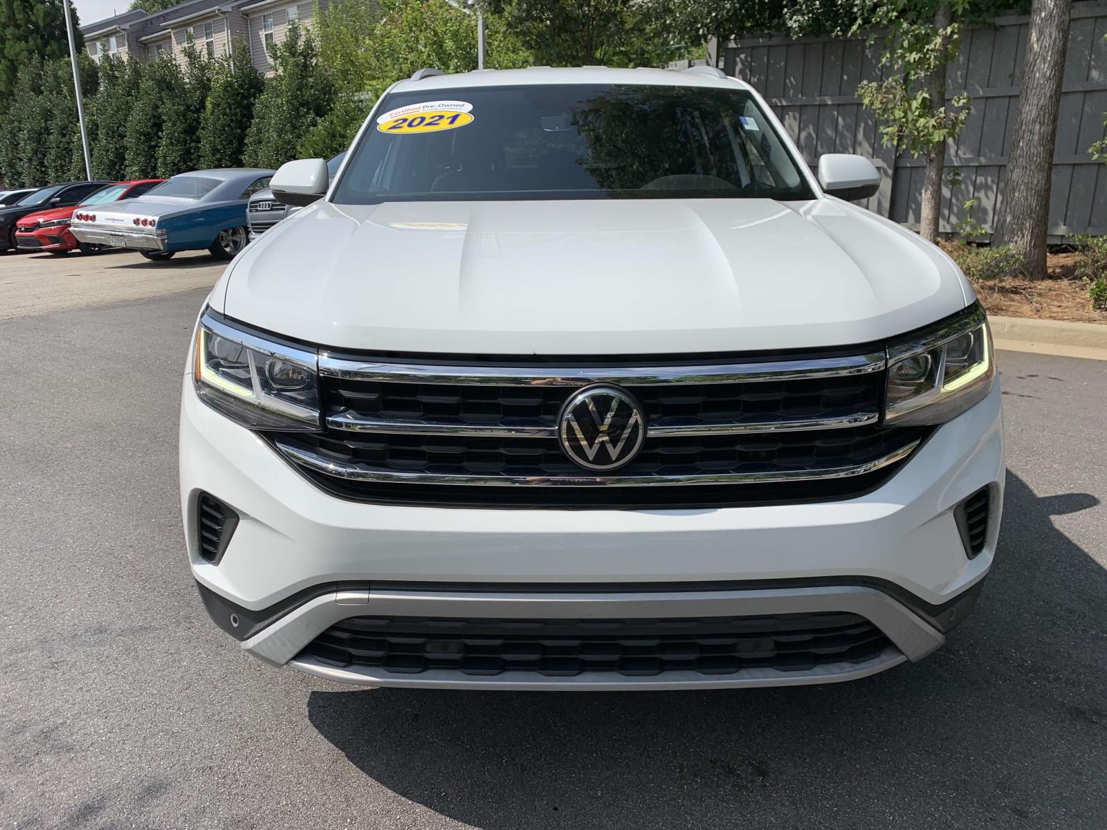 Used 2021 Volkswagen Atlas Cross Sport SE w/Tech with VIN 1V2WC2CA7MC238044 for sale in Greenville, SC