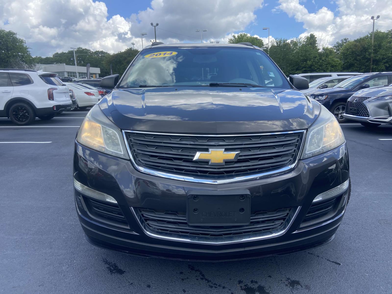 Used 2014 Chevrolet Traverse LS with VIN 1GNKRFEDXEJ147593 for sale in Greenville, SC