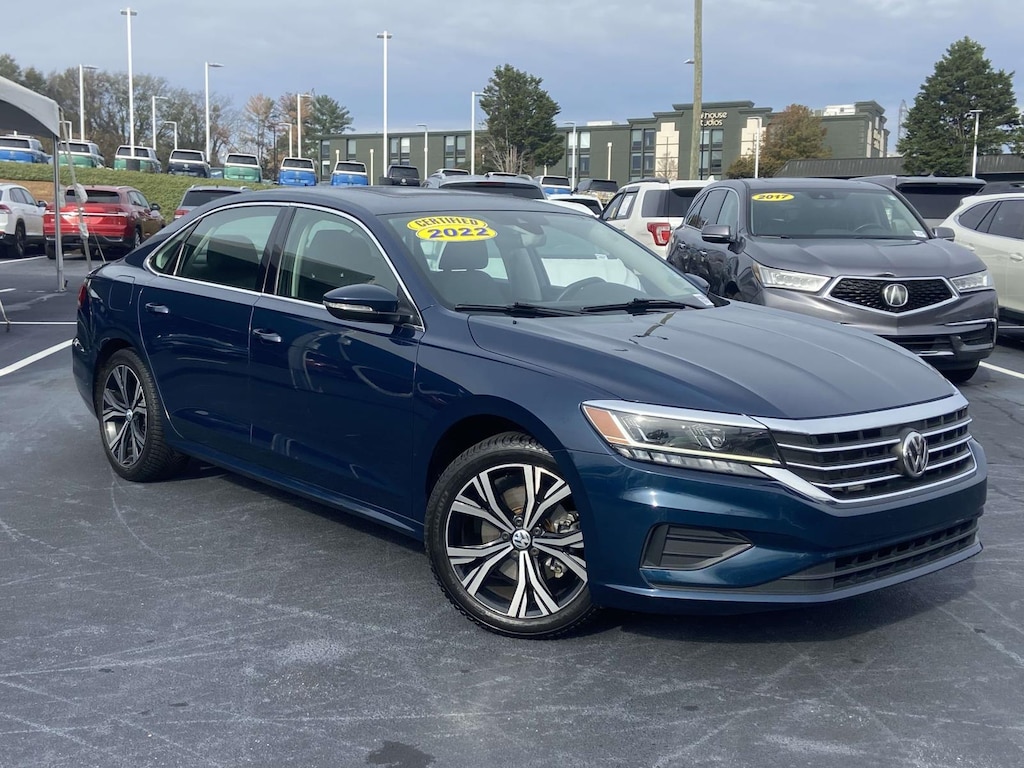 Used 2022 Volkswagen Passat 2.0T SE Auto Car