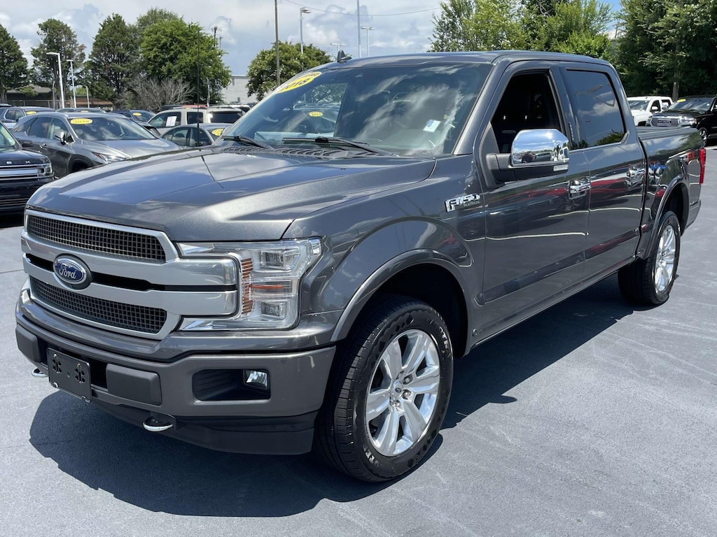 Used 2018 Ford F-150 Platinum 4WD SuperCrew 5.5 Box Crew Cab Pickup