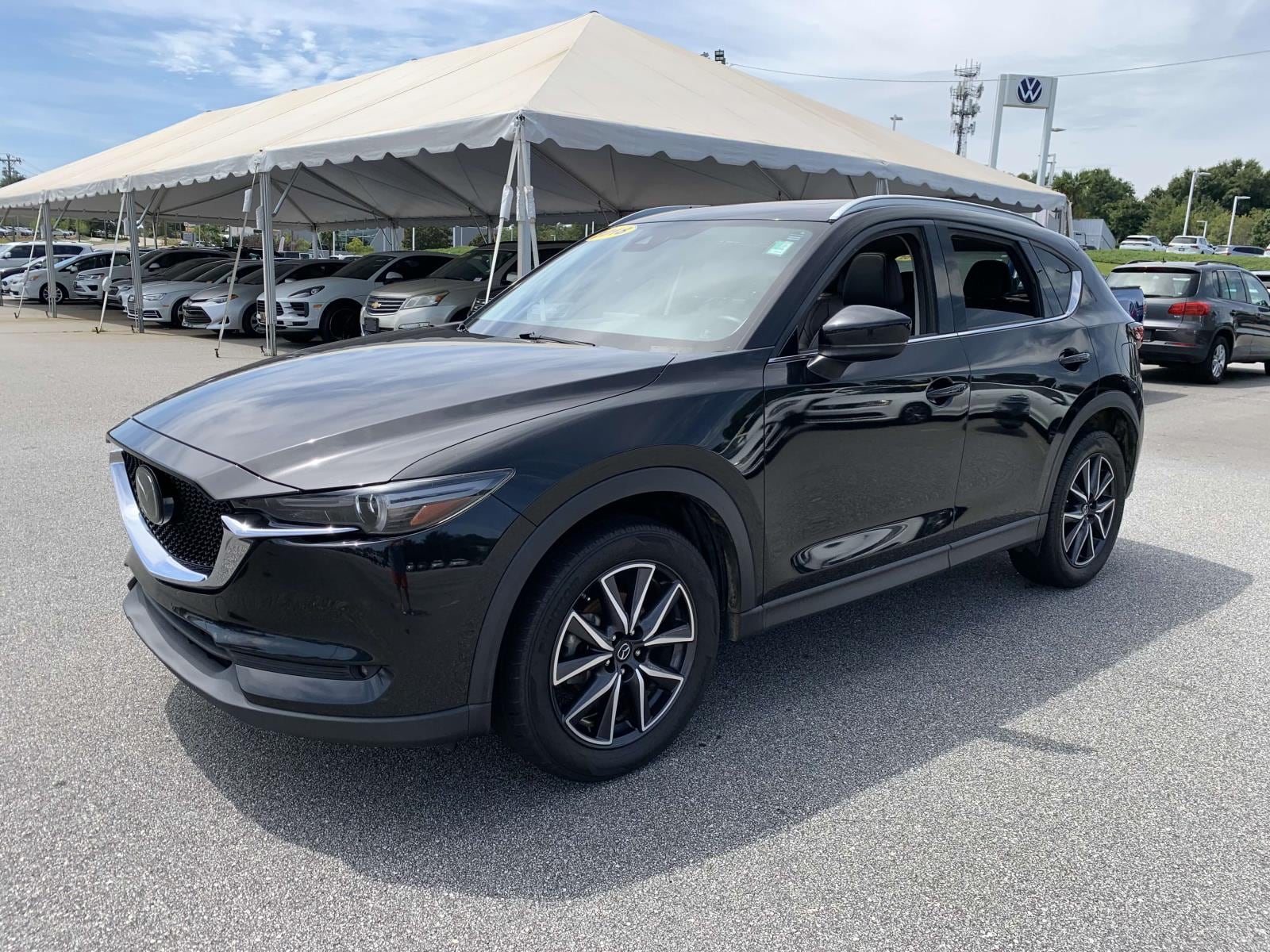 Used 2018 Mazda CX-5 Grand Touring with VIN JM3KFBDM0J0408734 for sale in Greenville, SC