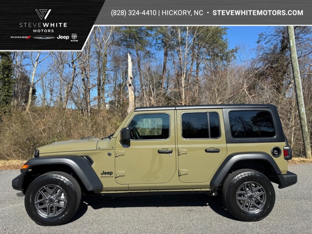 Used 2025 Jeep Wrangler Sport S 4 Door Hard Top SUV