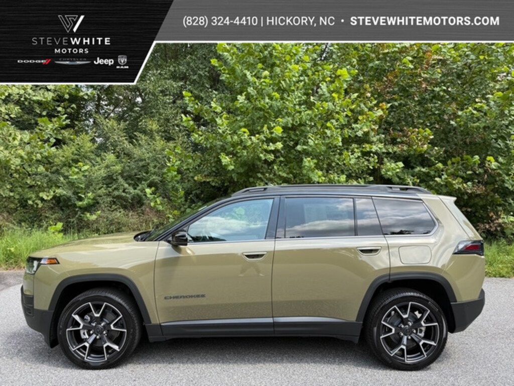 New 2026 Jeep Cherokee Overland 4WD Sport Utility