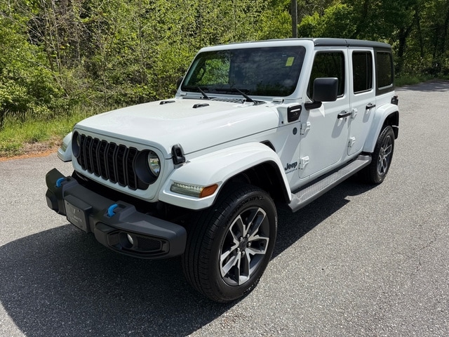 Used 2024 Jeep Wrangler 4xe Sports S 4XE with VIN 1C4RJXN63RW148728 for sale in Connelly Springs, NC