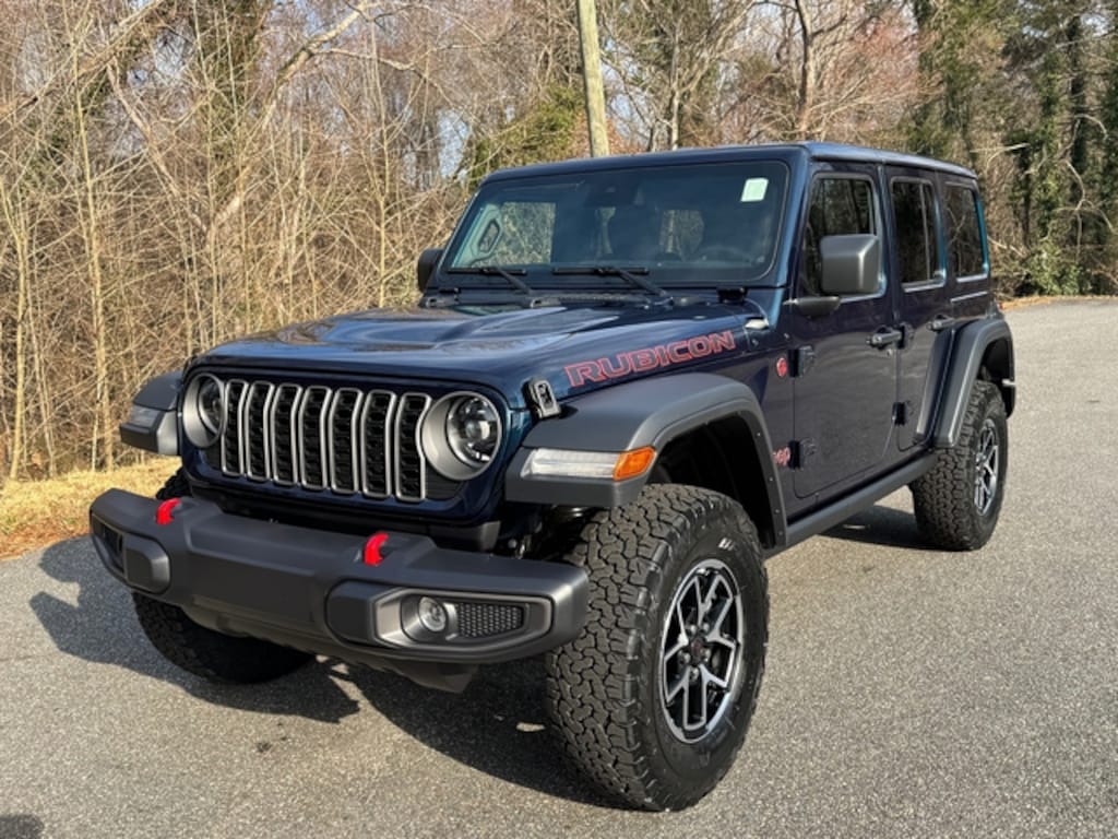 New 2025 Jeep Wrangler 4 Door Rubicon Body Color Hard Top Sport Utility