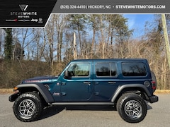 New 2025 Jeep Wrangler 4 Door Rubicon Body Color Hard Top Sport Utility S18228 in Hickory, NC