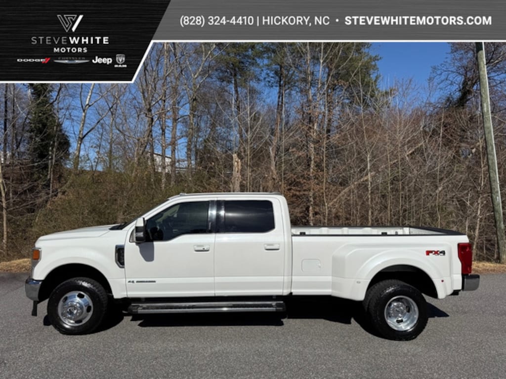 Used 2021 Ford F-350 Lariat FX4 Crew 4WD Diesel DRW Truck Crew Cab