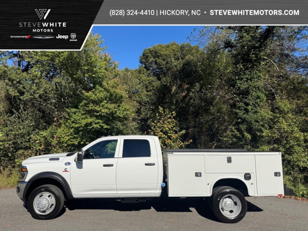 New 2025 Ram 4500 Chassis Cab Tradesman Crew 4WD 60 CA Cummins Pickup