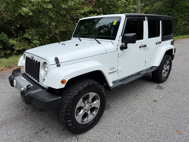 Used 2017 Jeep Wrangler Unlimited Sahara with VIN 1C4BJWEG3HL634735 for sale in Connelly Springs, NC