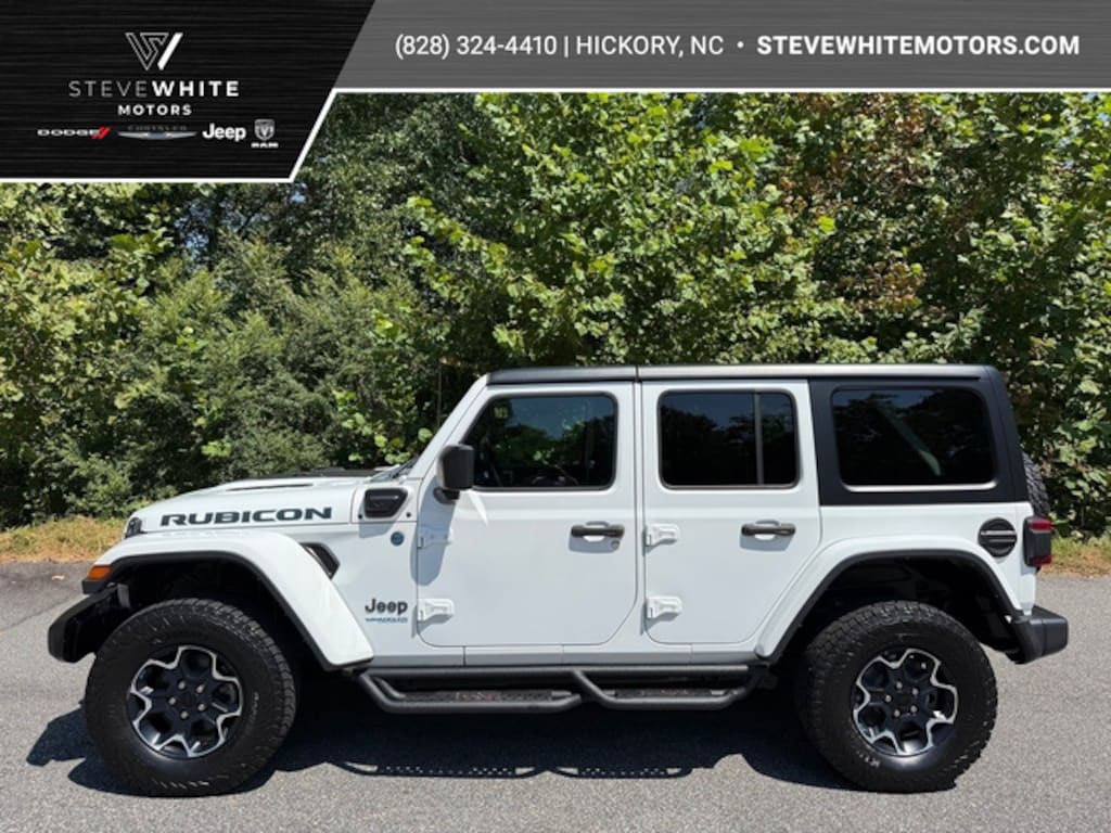 Used 2022 Jeep Wrangler Unlimited 4xe Rubicon 4 Door Hard Top SUV