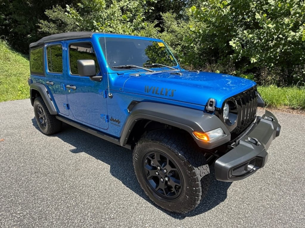 Used 2021 Jeep Wrangler Unlimited Willys SUV