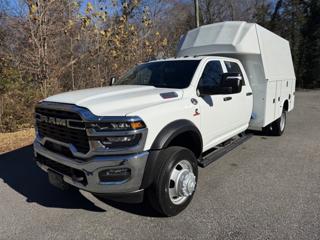 New 2026 Ram 5500 Chassis Cab Tradesman Crew 4WD Cummins 11 KUV Pickup