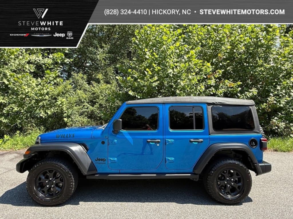 Used 2021 Jeep Wrangler Unlimited Willys SUV
