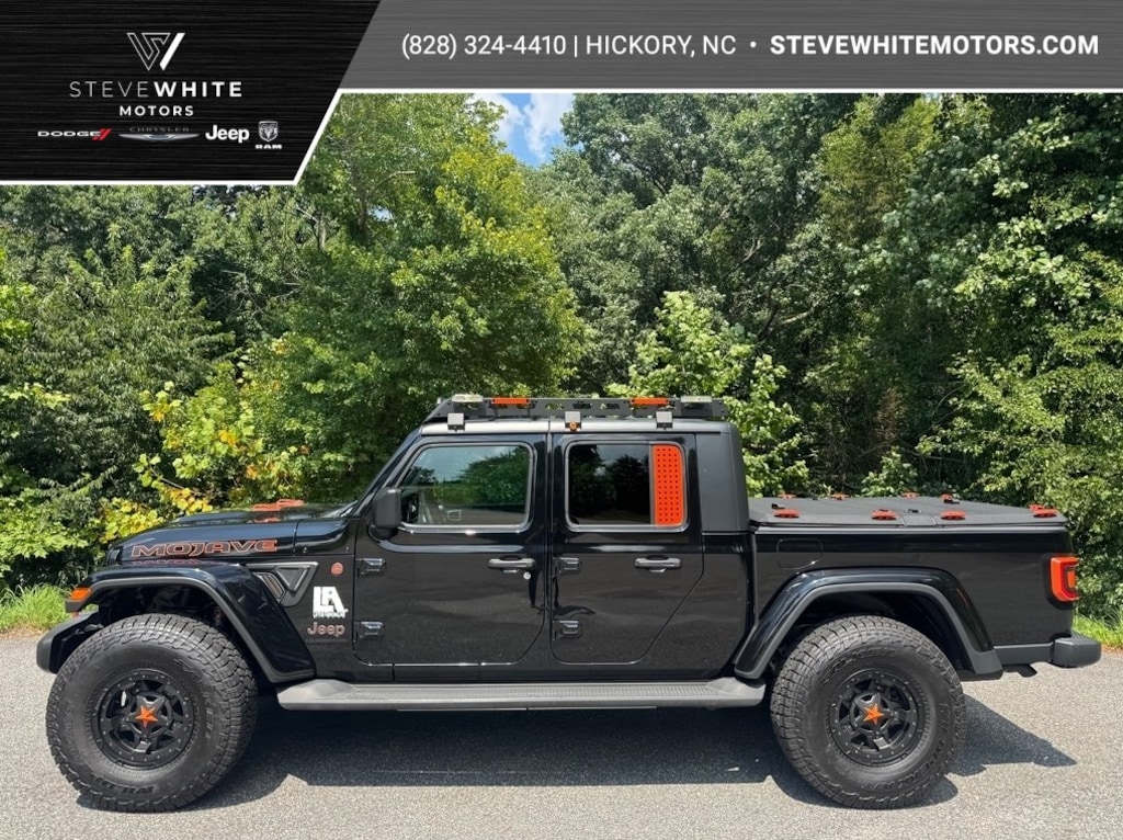 Used 2021 Jeep Gladiator Lifted Mojave Hard Top Manual Truck Crew Cab