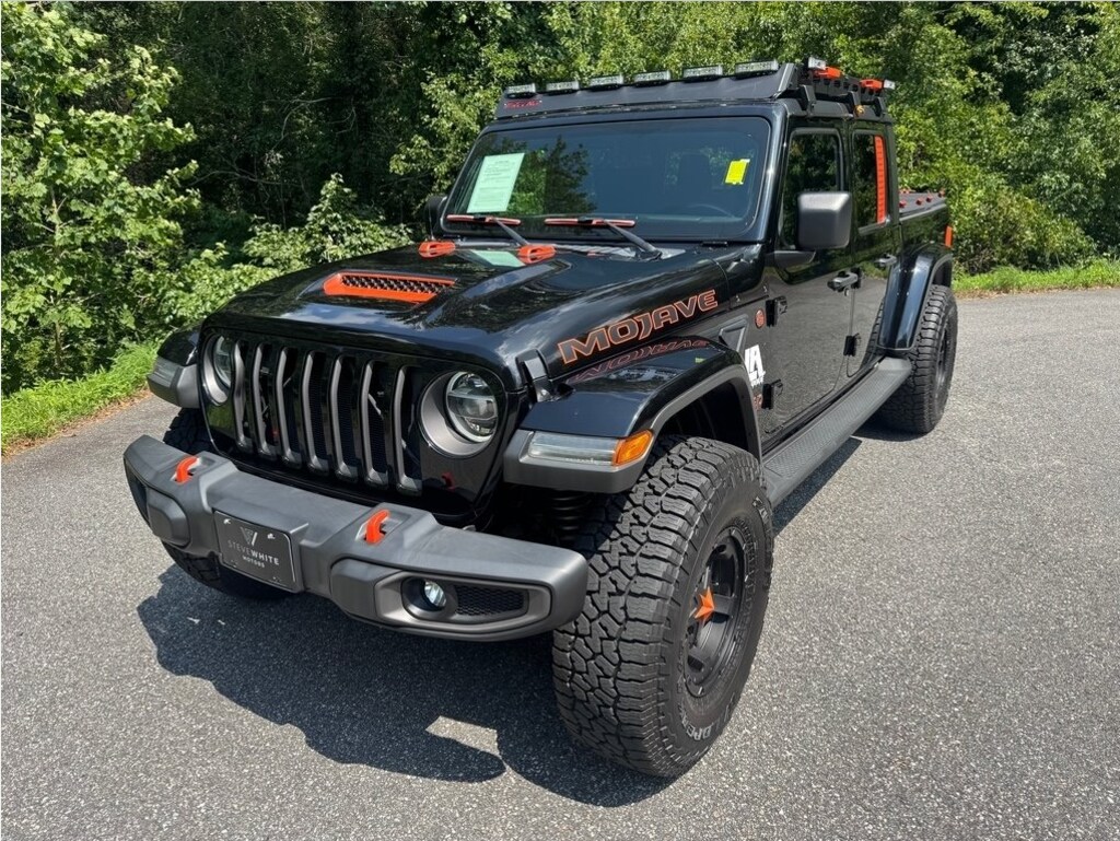 Used 2021 Jeep Gladiator Lifted Mojave Hard Top Manual Truck Crew Cab