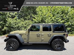 New 2026 Jeep Wrangler 4-DOOR WILLYS Sport Utility S19959 in Hickory, NC