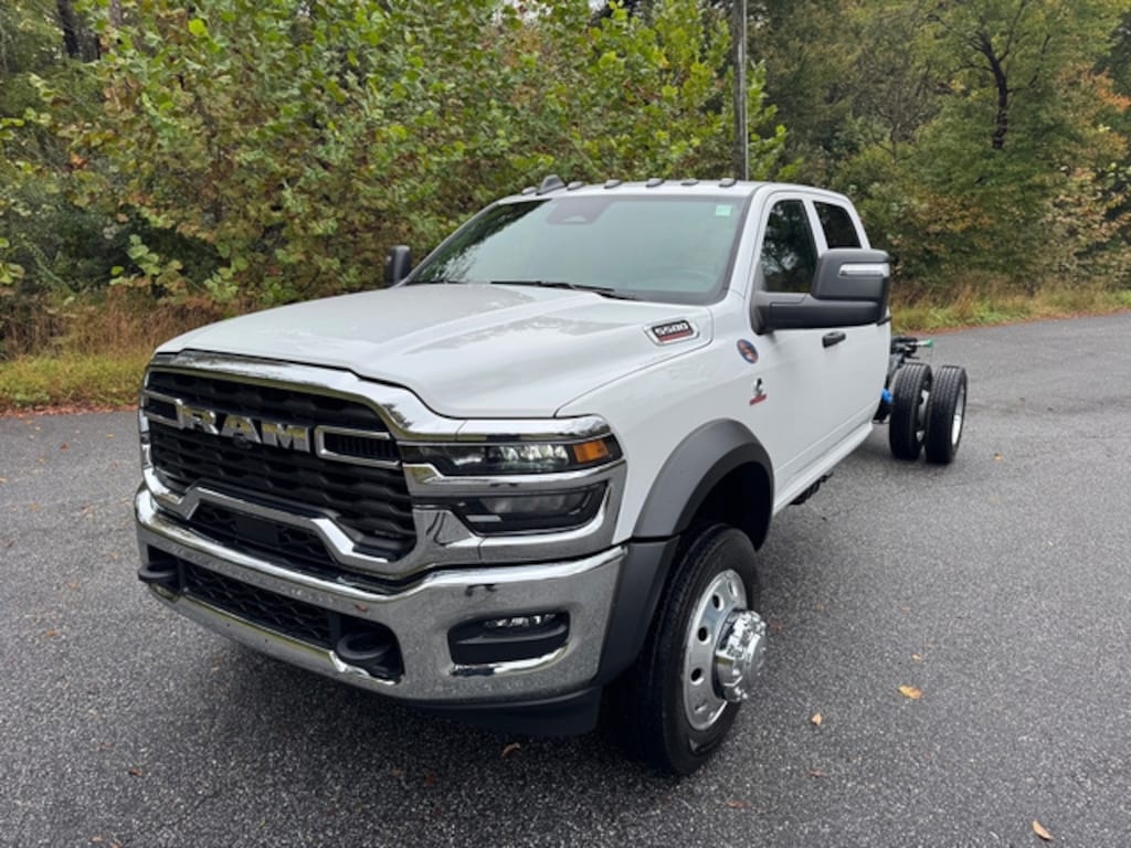 New 2026 Ram 5500 Chassis Cab Tradesman Crew 4WD 84 CA Cummins Pickup