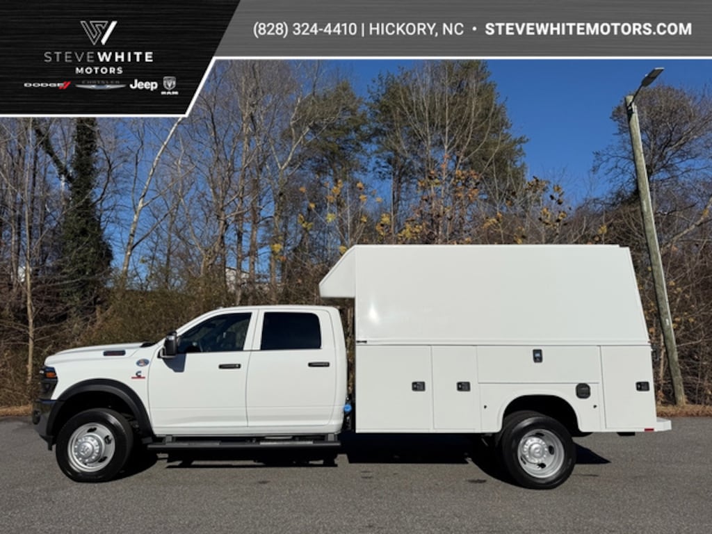 New 2026 Ram 5500 Chassis Cab Tradesman Crew 4WD Cummins 11 KUV Pickup