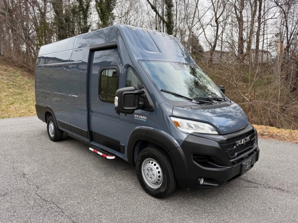 Used 2024 Ram ProMaster 3500 Delivery Van BEV Delivery 159 EXT Super High Roof Van Extended Cargo Van