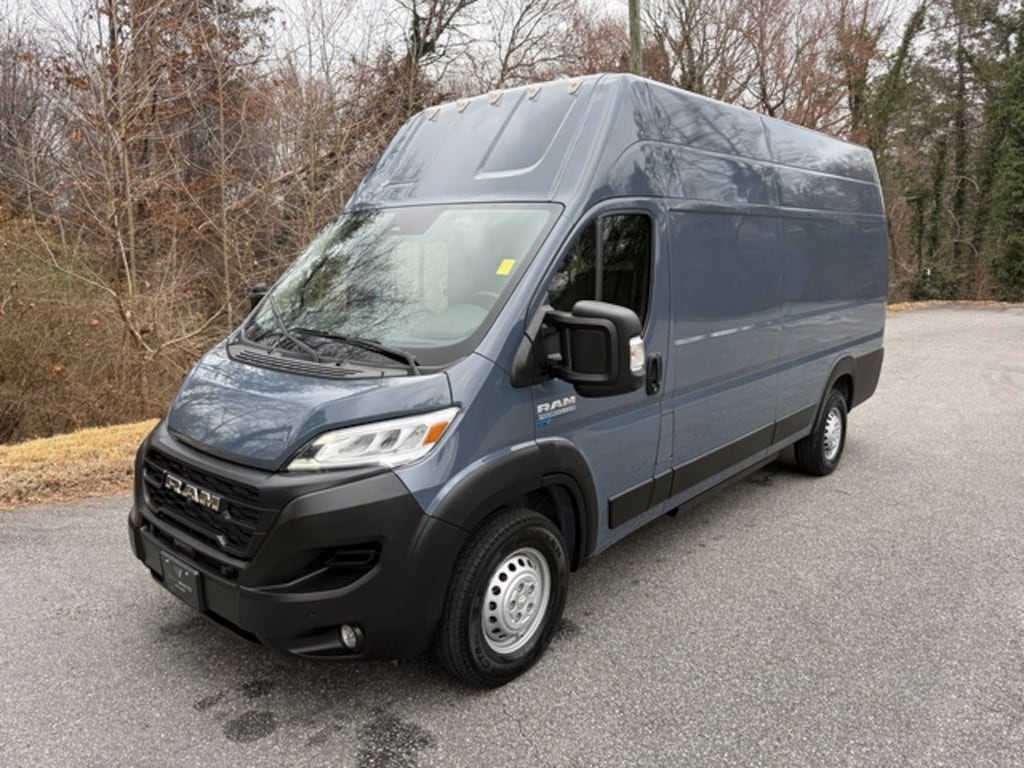 Used 2024 Ram ProMaster 3500 Delivery Van BEV Delivery 159 EXT Super High Roof Van Extended Cargo Van