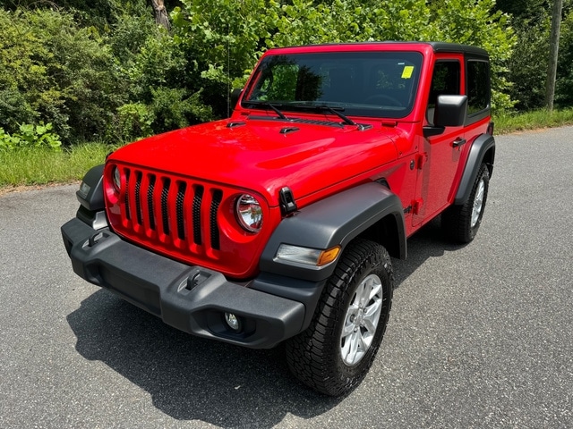 Used 2023 Jeep Wrangler 2-Door Sport S with VIN 1C4GJXAN9PW676730 for sale in Newton, NC