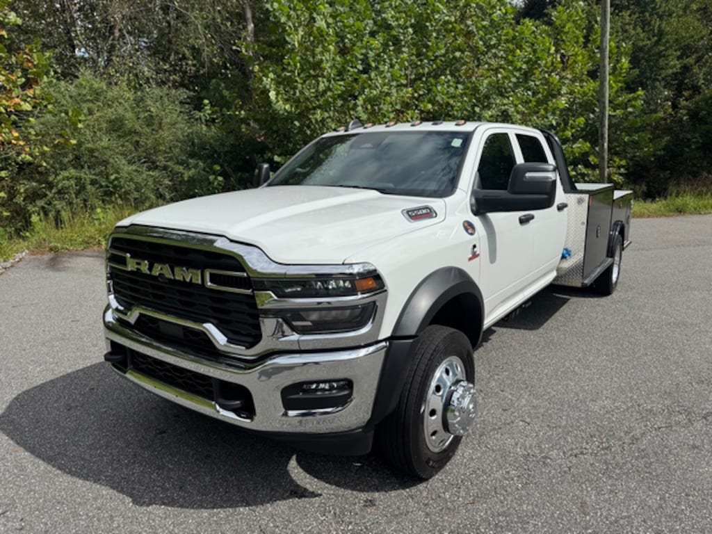 New 2025 Ram 5500 Chassis Cab Tradesman Crew 4WD 84 CA Cummins Pickup