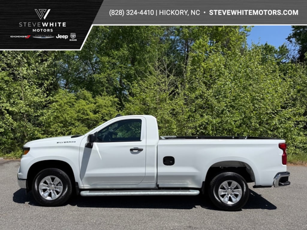 Used 2025 Chevrolet Silverado 1500 W/T R/C 2WD V8 LWB Truck Regular Cab