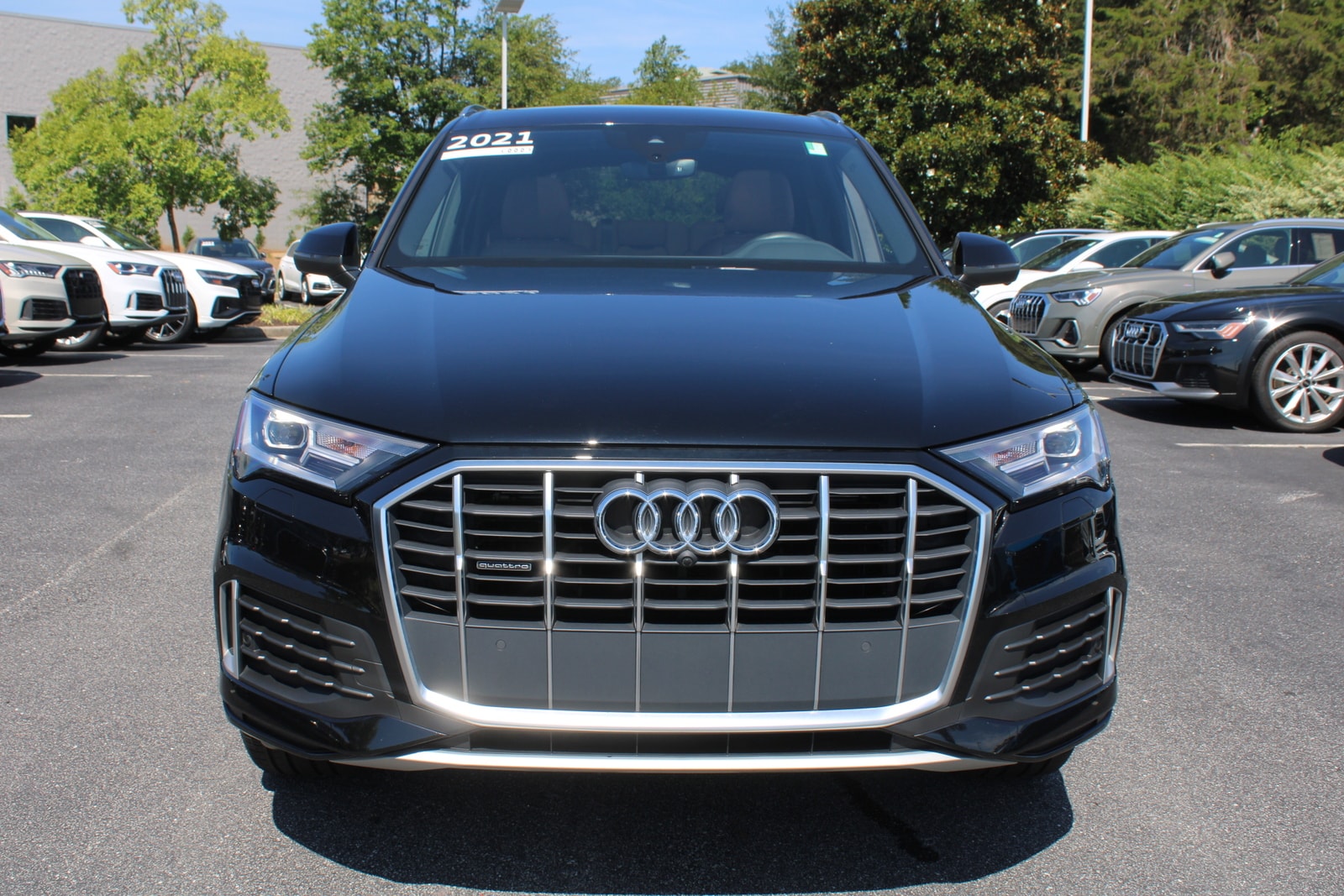 Certified 2021 Audi Q7 Premium with VIN WA1AJAF74MD014455 for sale in Greenville, SC