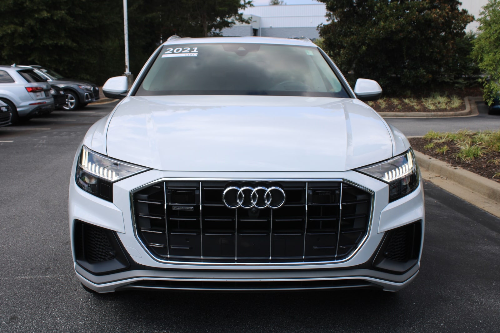 Certified 2021 Audi Q8 Prestige with VIN WA1FVBF1XMD014536 for sale in Greenville, SC